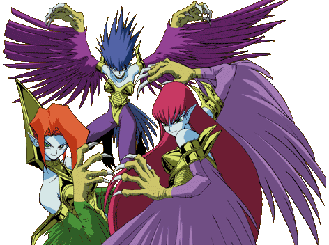 Otaku Gallery  / Anime e Manga / Yu-Gi-Oh / Monsters / harpies_lady_sisters.gif